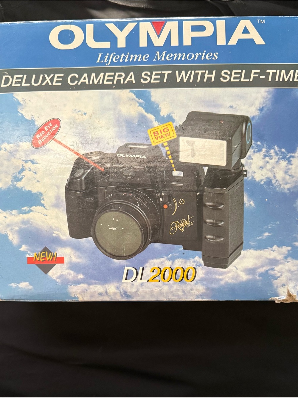 DL2000 Black Camera Set with Flash - Deluxe Photo Kit